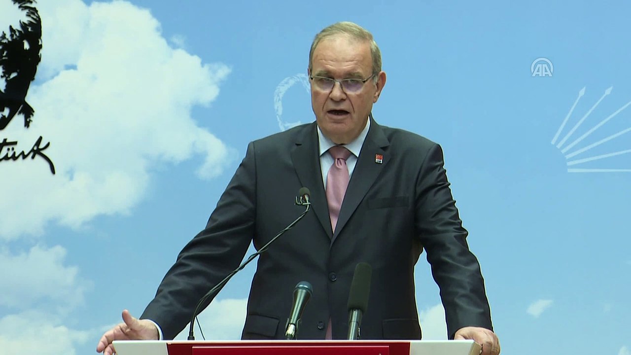 CHP Genel Başkan Yardımcısı ve Parti Sözcüsü Faik Öztrak soruları cevapladı (2) - ANKARA