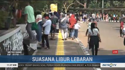 Taman Margasatwa Ragunan Dipadati Pengunjung