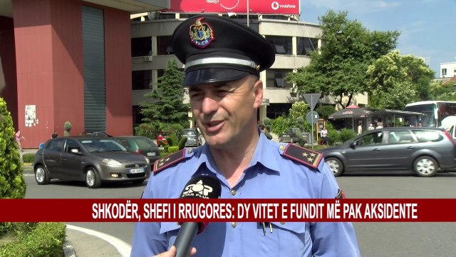 SHKODËR, SHEFI I RRUGORES:DY VITET E FUNDIT MË PAK AKSIDENTE