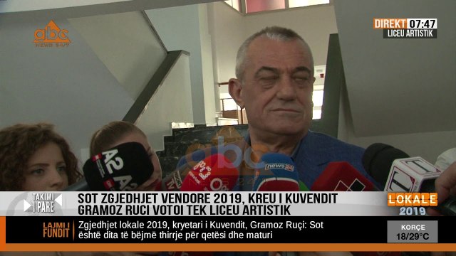 Gramoz Ruçi voton: Nuk ka burre nene te vendose diktaturen ne Shqiperi