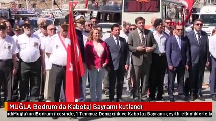 MUĞLA Bodrum'da Kabotaj Bayramı kutlandı