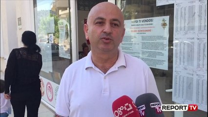 Report TV - Voton kandidati i pavarur në Sarandë: Sot bëhet ndryshimi i madh
