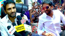 Actor Santhanam Inaugurated Private Call Taxi Service in Sriperumbudur