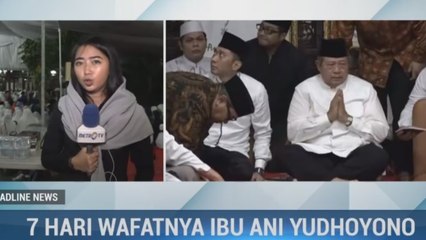 SBY Gelar Tahlilan 7 Hari Wafatnya Ani Yudhoyono