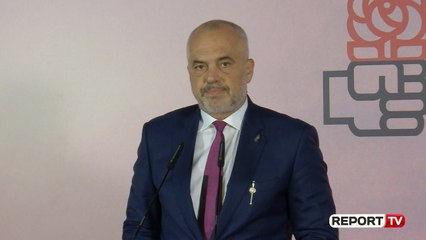 Report Tv -Rama: Shqipëria nesër e çliruar, do kurojmë plagët e përçarjes