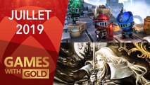 Games with Gold - Présentation des jeux de juillet 2019