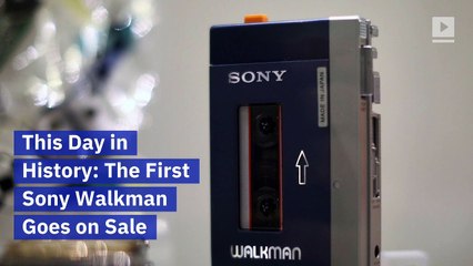 This Day in History: The First Sony Walkman Goes on Sale