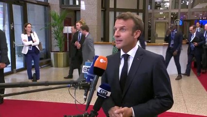 AB liderlerinin "başkanlık pozisyonları" müzakereleri - Macron