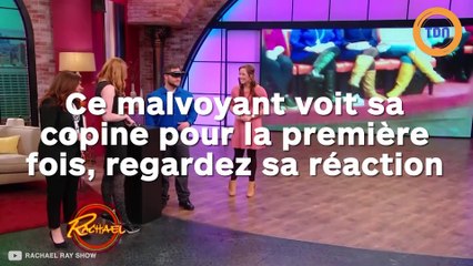 Un malvoyant voit sa copine pour la première fois, regardez sa réaction