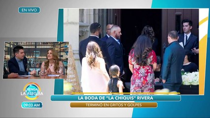 ¡TREMENDO CAOS causó la boda de la Chiquis Rivera! | Venga La Alegría