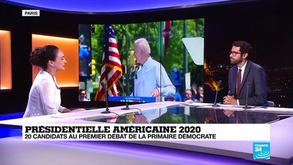 Présidentielle américaine 2020 : premier débat de la primaire démocrate