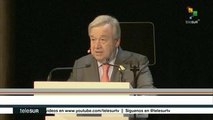 Advierte Antonio Guterres que cambio climático se ejecuta muy rápido