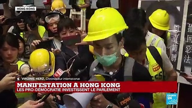 Hong Kong : Les manifestants demandent la libération de prisonniers