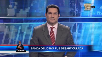 Banda dedicada al robo de automotores fue desarticulada en Guayaquil