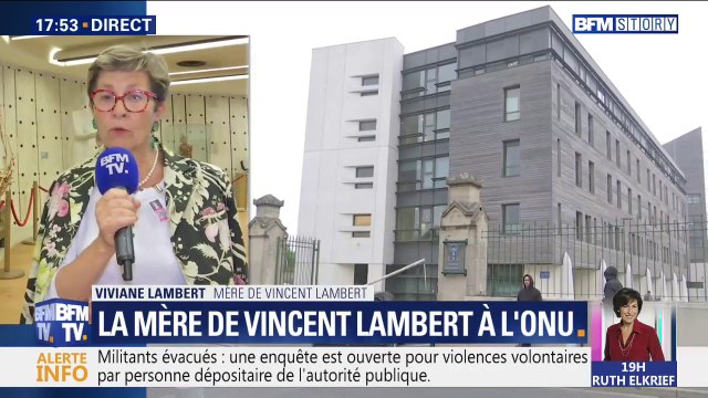 Viviane Lambert: Vincent est le bouc émissaire de la fin de vie