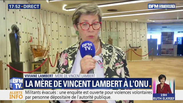 Affaire Lambert: La France ne nous entend pas , assure la mère de Vincent Lambert
