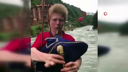 16 Yaşındaki Tulumcu, Zipline Yaparken Tulum Çaldı...