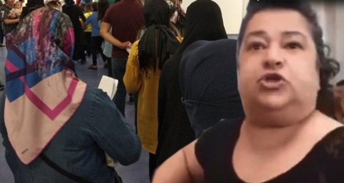 Devlet dairesinde başörtülü kadına çirkin saldırı