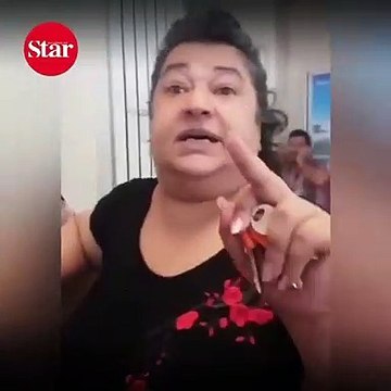 Devlet dairesinde başörtülü kadına çirkin saldırı