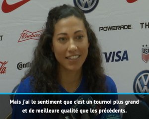 Demies - Pour l'Américaine Christen Press, cette Coupe du monde surclasse les autres