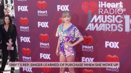 Taylor Swift's Rep Says Singer Learned of Scooter Braun's Purchase from News When She Woke Up