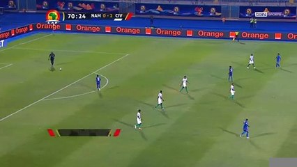CAN 2019 : Le dégagement totalement raté du gardien ivoirien