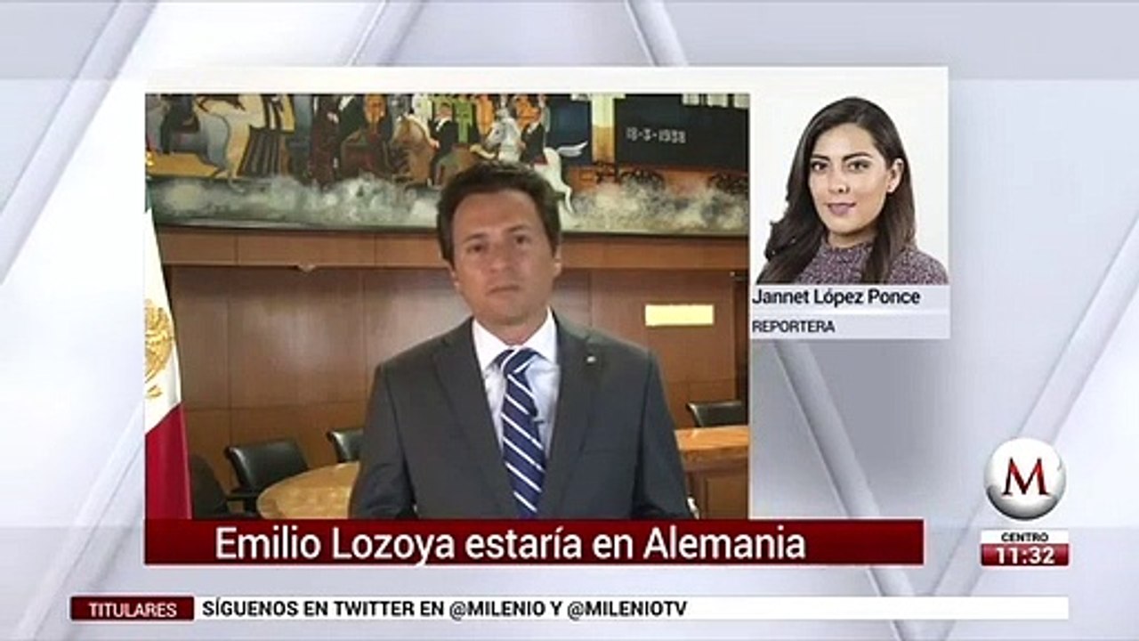Emilio Lozoya dejó México y se fue a Alemania desde abril