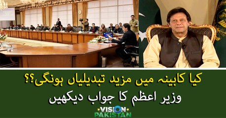 Will there be more changes in the cabinet? Watch prime minister's answer