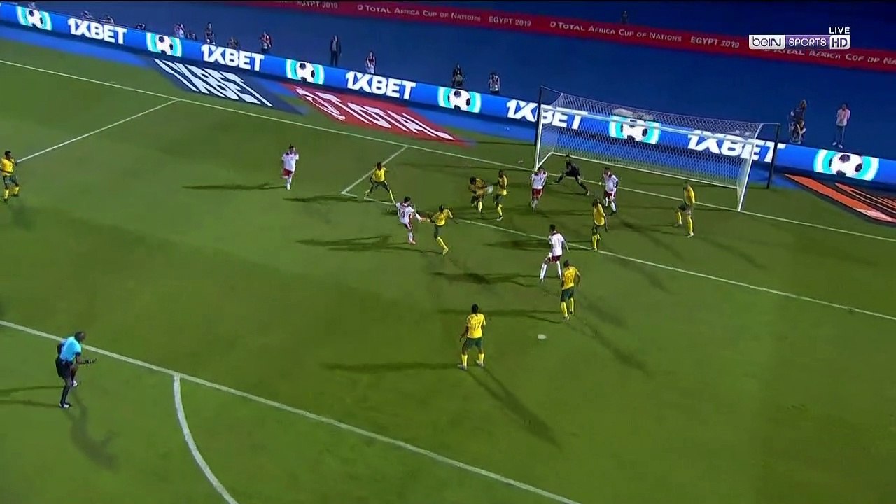 Moubarak Boussoufa Goal HD -  South Africa	0-1	Morocco 01.07.2019