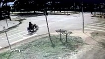 Novo ângulo: câmera mostra motos batendo na Av. Barão do Rio Branco