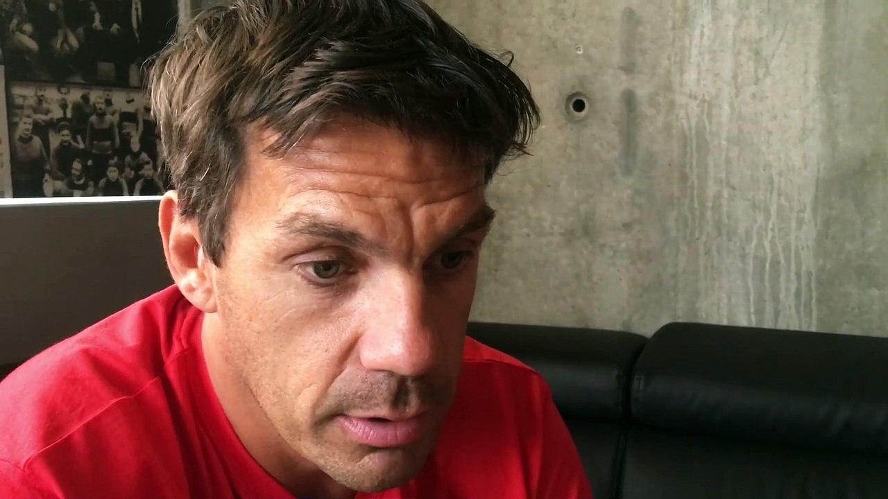 Stéphane Glas, entraineur du FCG : « je ne les ai pas trouvés atteints, mais plutôt reposés et souriants »