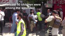 At least 50 children wounded in Taliban attack on Kabul