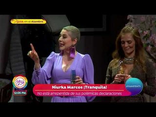Niurka no se arrepiente de sus polémicas declaraciones | Sale el Sol