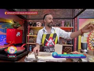 Cocina de solteros: espagueti con salsa de cacahuate | Sale el Sol