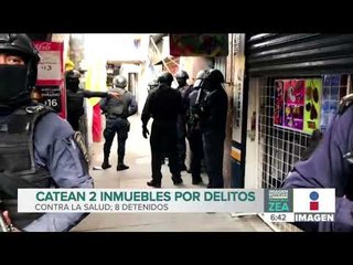 Video herunterladen: Catean 2 inmuebles por delitos contra la salud en la Ciudad de México | Noticias con Francisco Zea