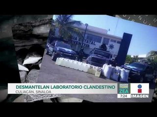 Desmantelan un &#39;narcolaboratorio&#39; clandestino en Culiacán, Sinaloa | Noticias con Francisco Zea