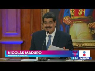 Nicolás Maduro,asegura que su país necesita a periodistas "que cuenten la verdad"