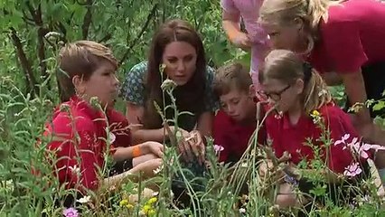 Duchess of Cambridge visits Hampton Court Flower Show