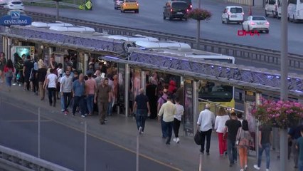 İSTANBUL-FSM'DEKİ ÇALIŞMA İSTANBUL TRAFİĞİNİ ETKİLEDİ