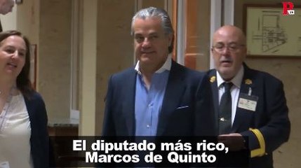 Marcos de Quinto, la transparencia a medias del diputado más rico del Congreso
