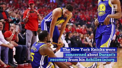 Knicks Were Not Ready to Offer Kevin Durant a Max Deal