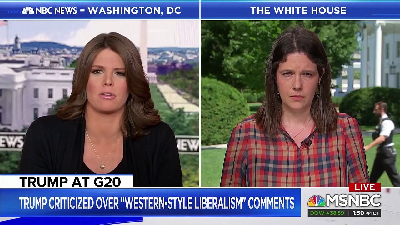 makes fun of Trump for being too dumb to knowing the difference between 'western liberalism' and 'west coast liberals'
