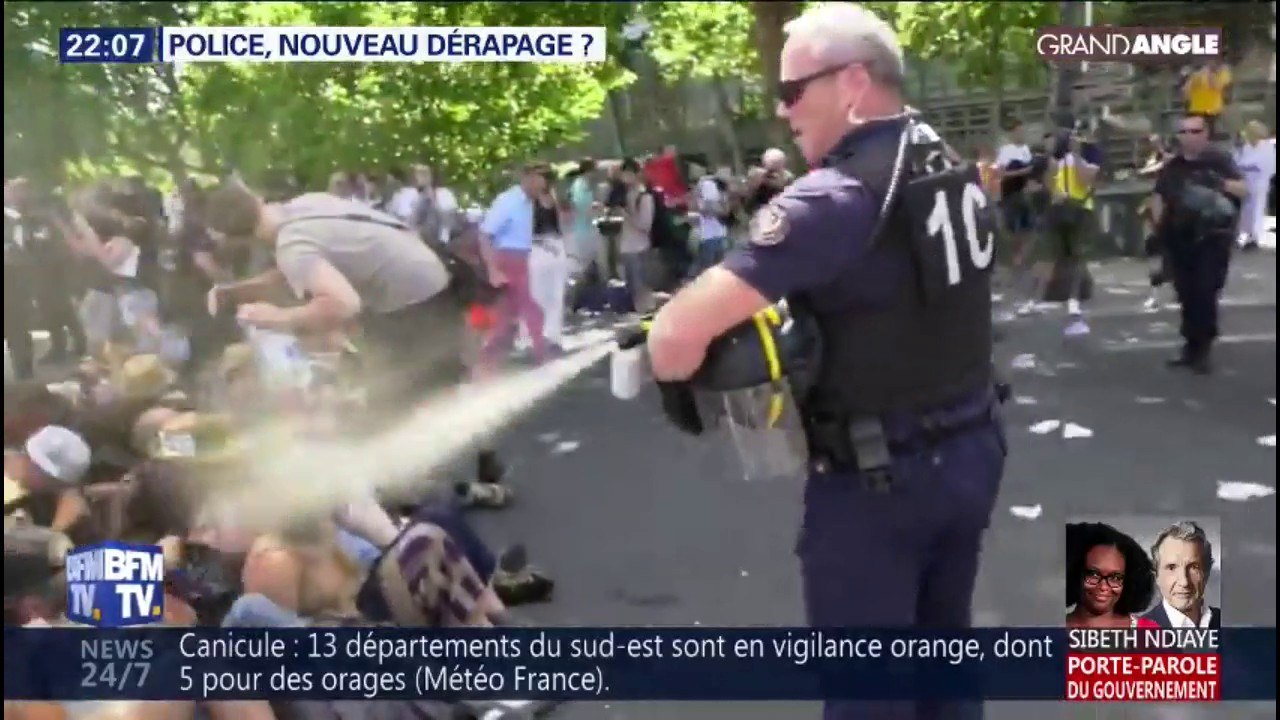 GRAND ANGLE - Manifestation d'Extinction Rebellion: un nouveau dérapage de la police ?