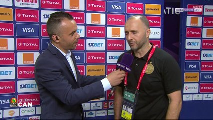 Algérie - Belmadi : "On peut difficilement espérer mieux"