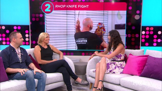 Candiace Dillard Swings Knife at Ashley Darby During Heated 'Real Housewives of Potomac' Battle