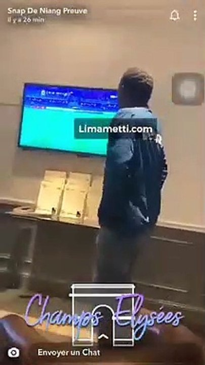 Réaction de Wally Seck après le penalty raté par Sadio Mané