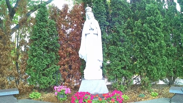 2 Fatima Pilgrimage walk across USA # pt 1 Fatima shrine Coon Rapids MN