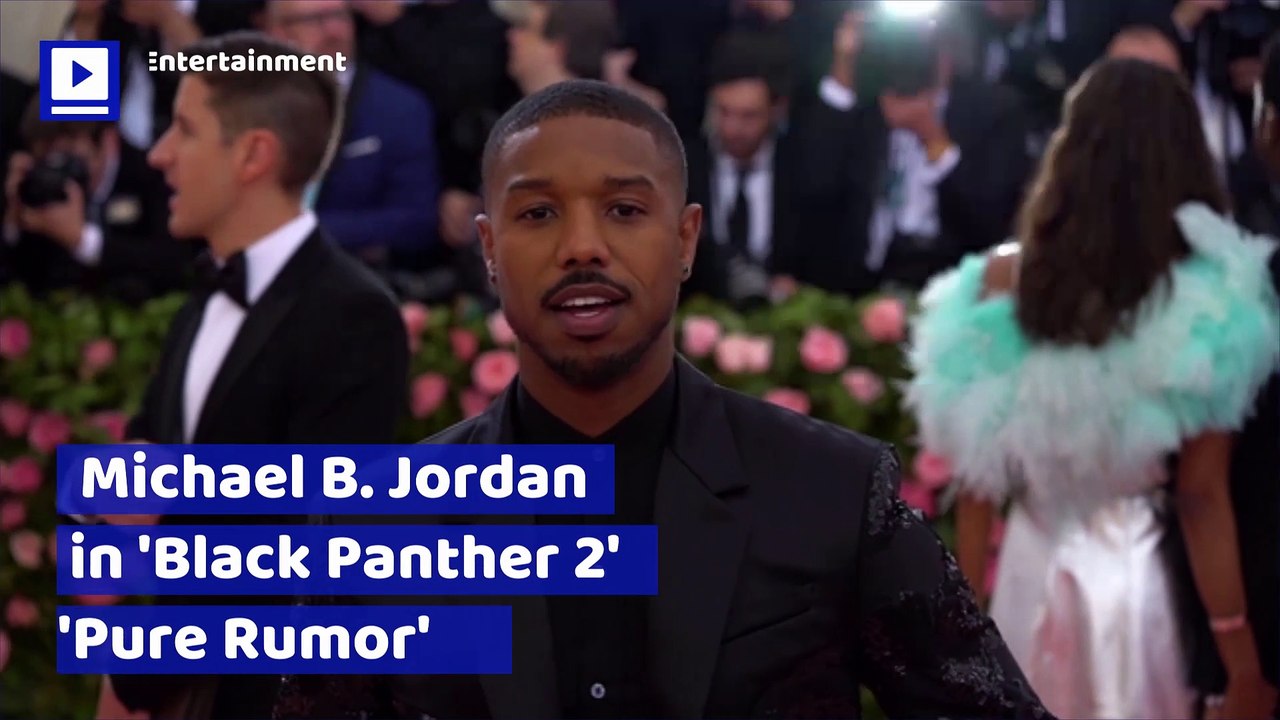 Michael B. Jordan in 'Black Panther 2' Is 'Pure Rumor'