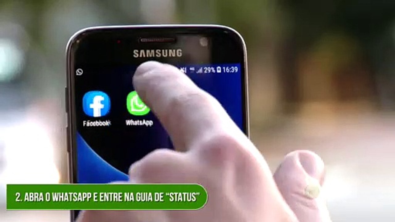 Como compartilhar imagem do status do Whatsapp