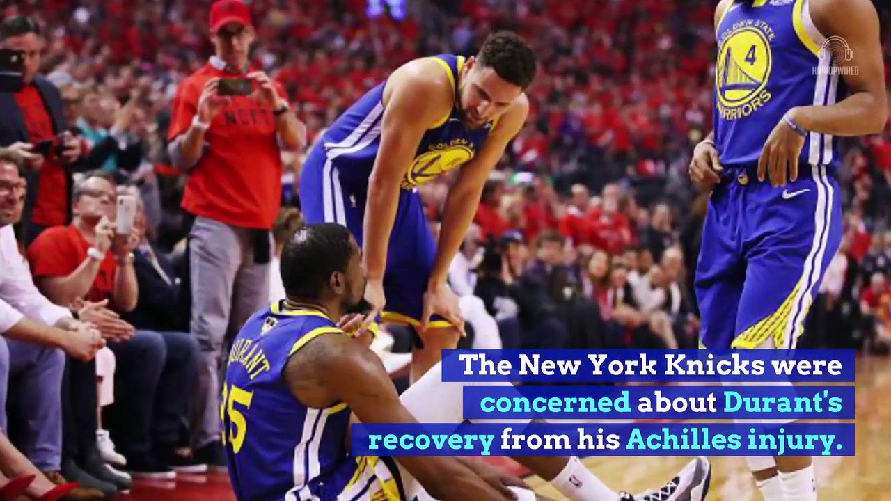 Knicks Were Not Ready to Offer Kevin Durant a Max Deal